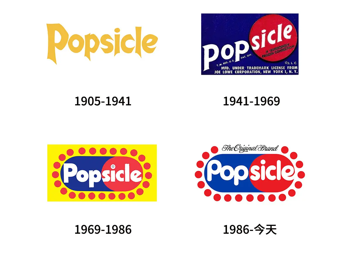 Ruffles百事莱芙士薯片往年旧logo设计-百事旗下商标设计