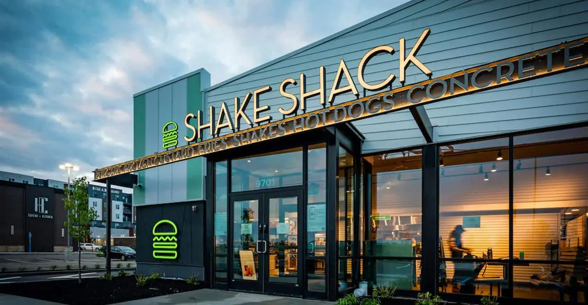 Shake Shack美国快餐连锁店-连锁店logo设计