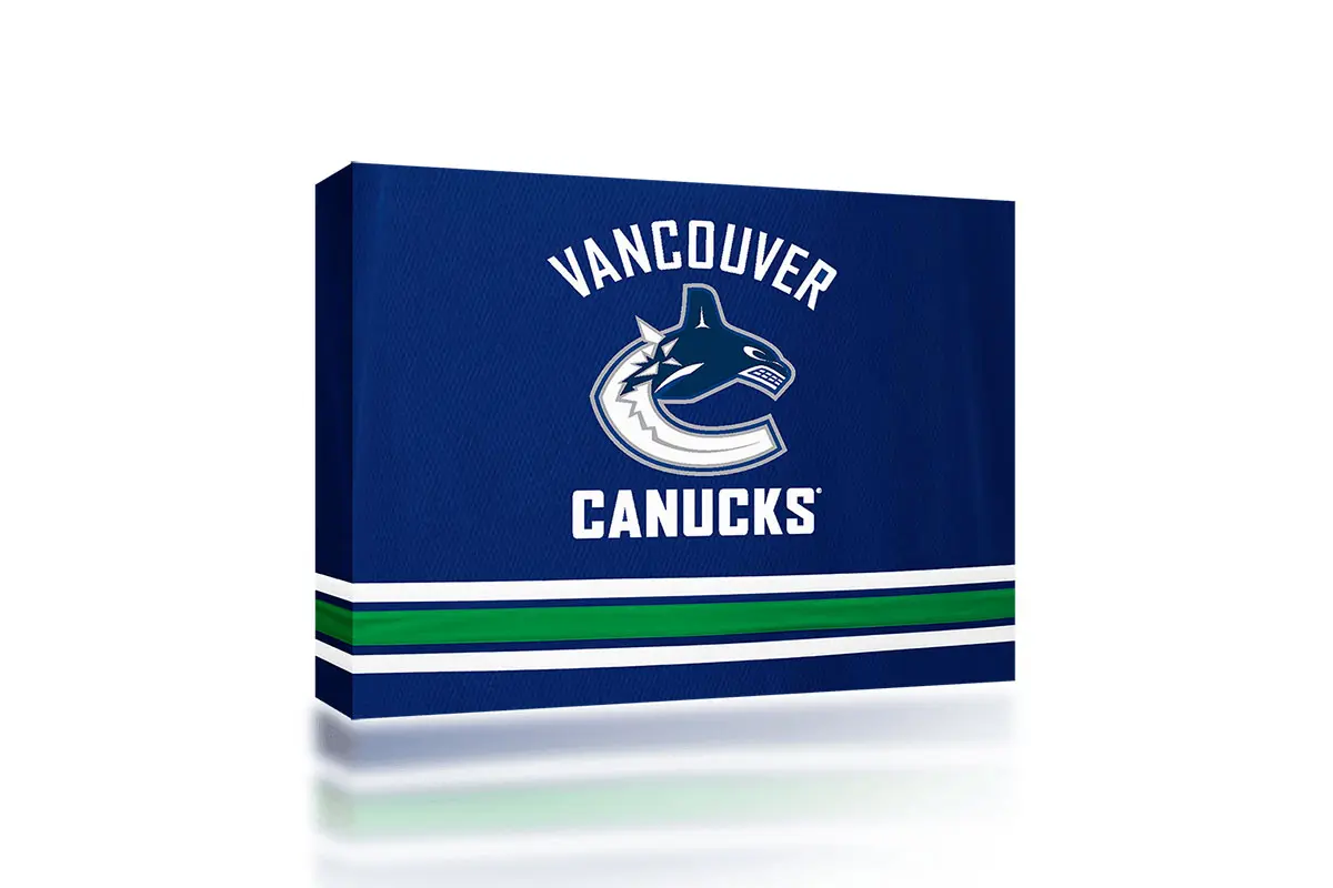 Vancouver Canucks温哥华加人队包装盒-水花标志设计